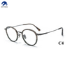 Vintage Titanium Eyeglasses Frame Eyewear Spectacles for Men Round Myopia Glasses Women Retro Optical Glasses