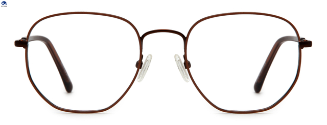 Manufacturer Customized Fashion Designer Hot Sale New Retro Metal Frames for Women Metal Optical Frame