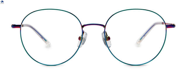 Custom Logo Metal Frame Glasses Frames for Women Eye Frames