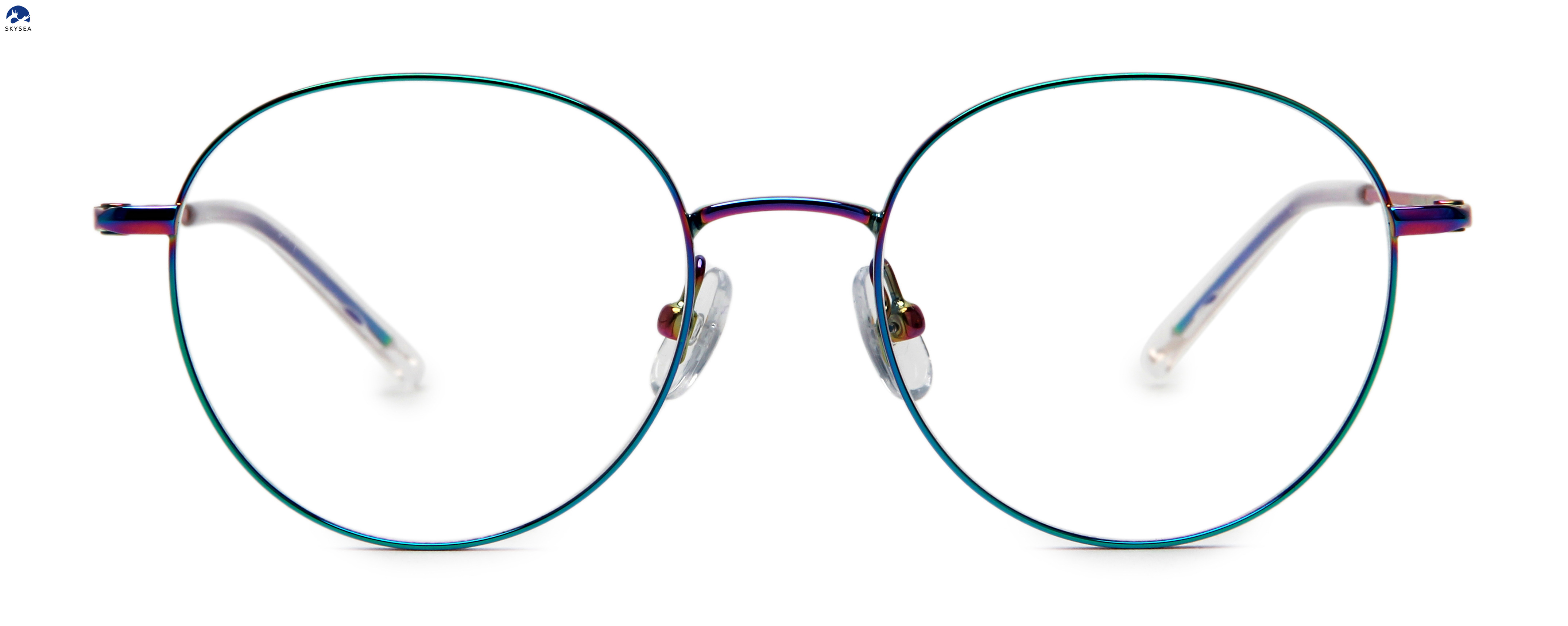 Custom Logo Metal Frame Glasses Frames for Women Eye Frames