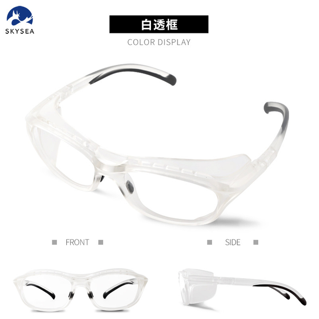 Anti-pollen Non Slip Over Eyewear Transparent Green Safety Frames, Scratch-Resistant Lenses Occupational Eye Guard Safety Goggles