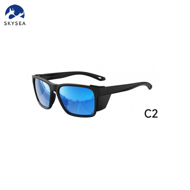 Mens Uv400 Polarized Sport Sun Glasses Tr90 Frame Outdoor Fishing Beach Surfing Sunglasses