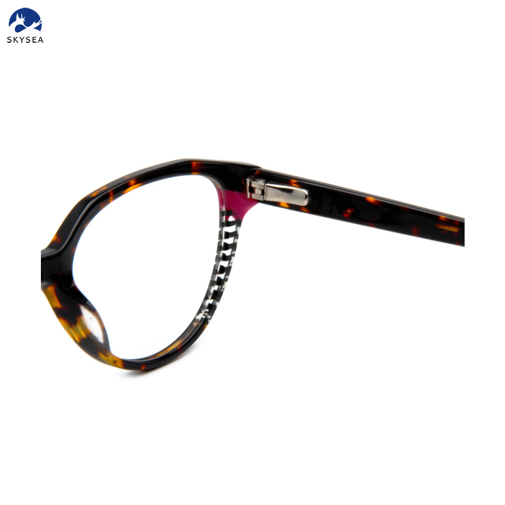 Optical Men Luxury Acetate Eyewear Ladies Frame Eyeglasses Fashion High Quality OEM Cat Eye Glasses Women