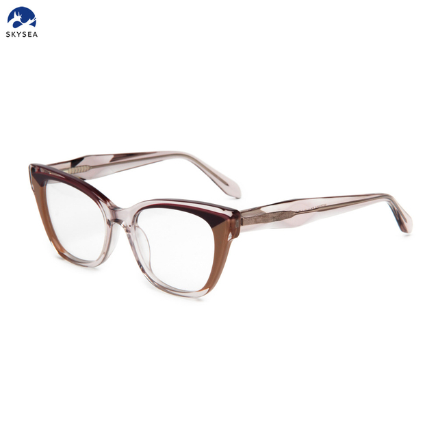 New Design Custom Logo Eyeglasses Frames Fashion Acetate Eyeglasses Glasses Optical Frame for Eyeglasses