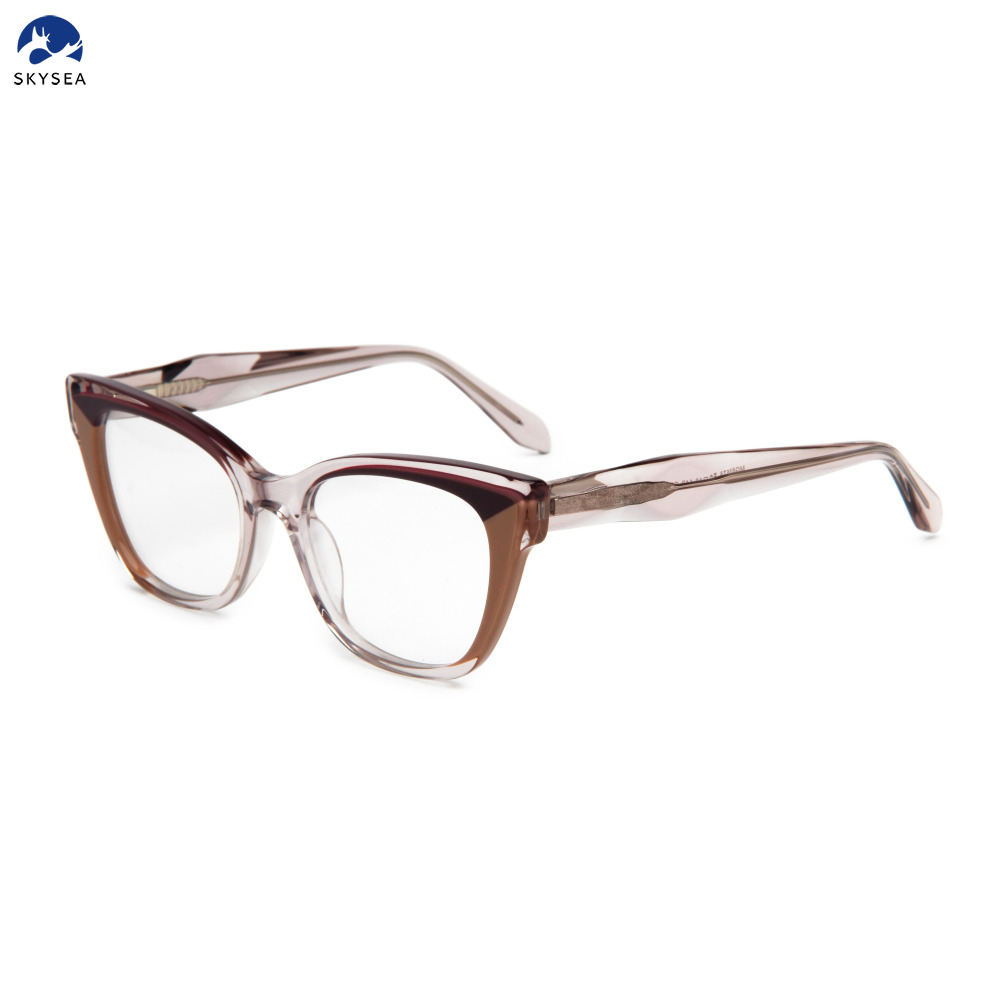 New Design Custom Logo Eyeglasses Frames Fashion Acetate Eyeglasses Glasses Optical Frame for Eyeglasses