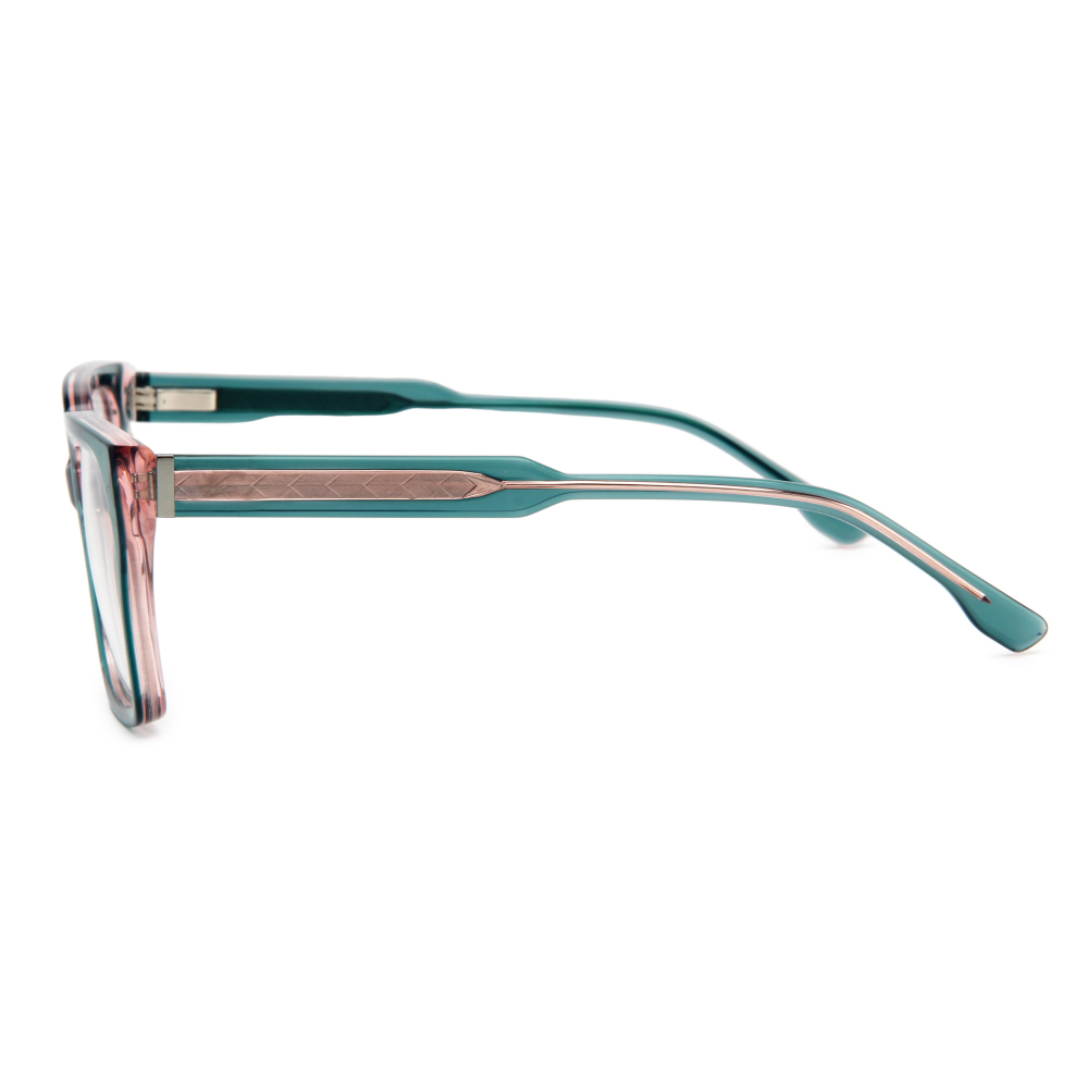 Colorful Acetate Eyeglass Frames for Woman New Arrival Colorful Eyeglasses Fashionable Multicolor Glasses Delicate Glasses Women