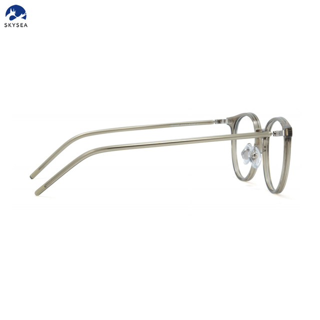 Unisex Vintage Titanium Acetate Foldable Optical Frames Classic Diamond Face Shape Match Reading Eye Glasses