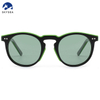 High Quality Acetate Polarized Sunglasses Custom Retro Round Frame Sunglasses 2025 Sunglasses Unisex 