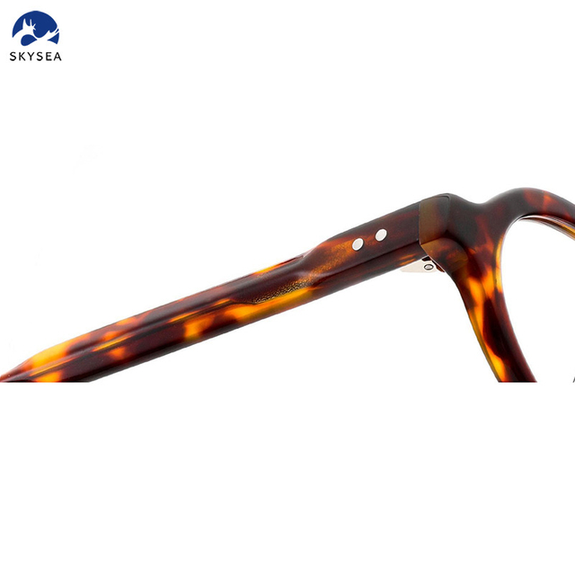 Stylish Eyeglass Frames for Unisex Small Size Oval Acetate Optical Frames 