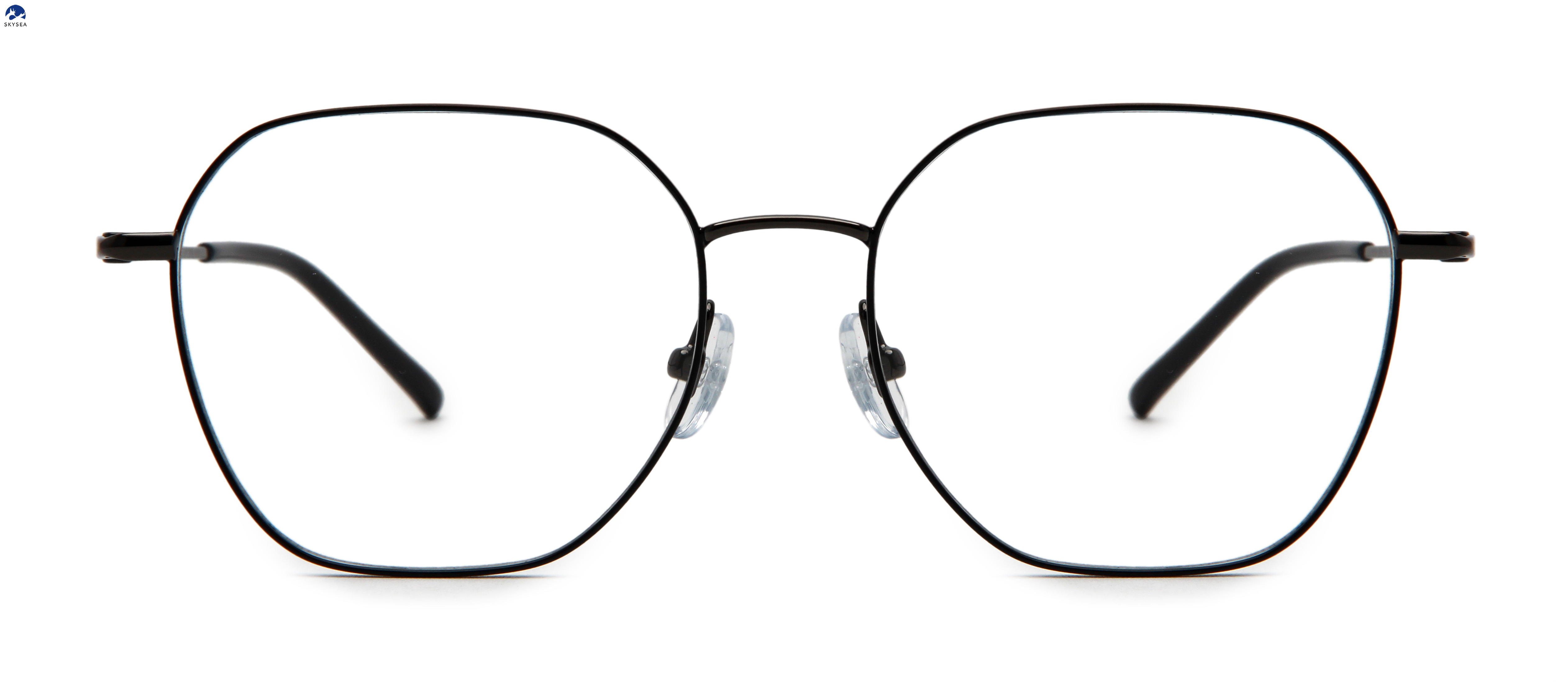 Business Man Glasses Frame Squared Eyeglasses Spectacle Glasses Men Titanium Optical Frame