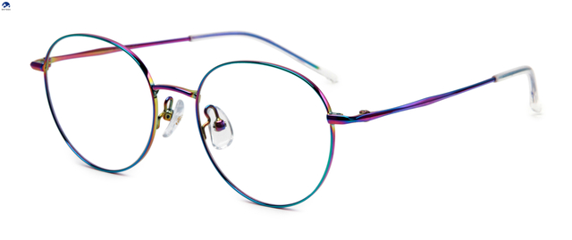 Custom Logo Metal Frame Glasses Frames for Women Eye Frames