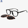 Classic Acetate Sun Shades For Men Drive Women Sunglasses Clip on frame DB1002