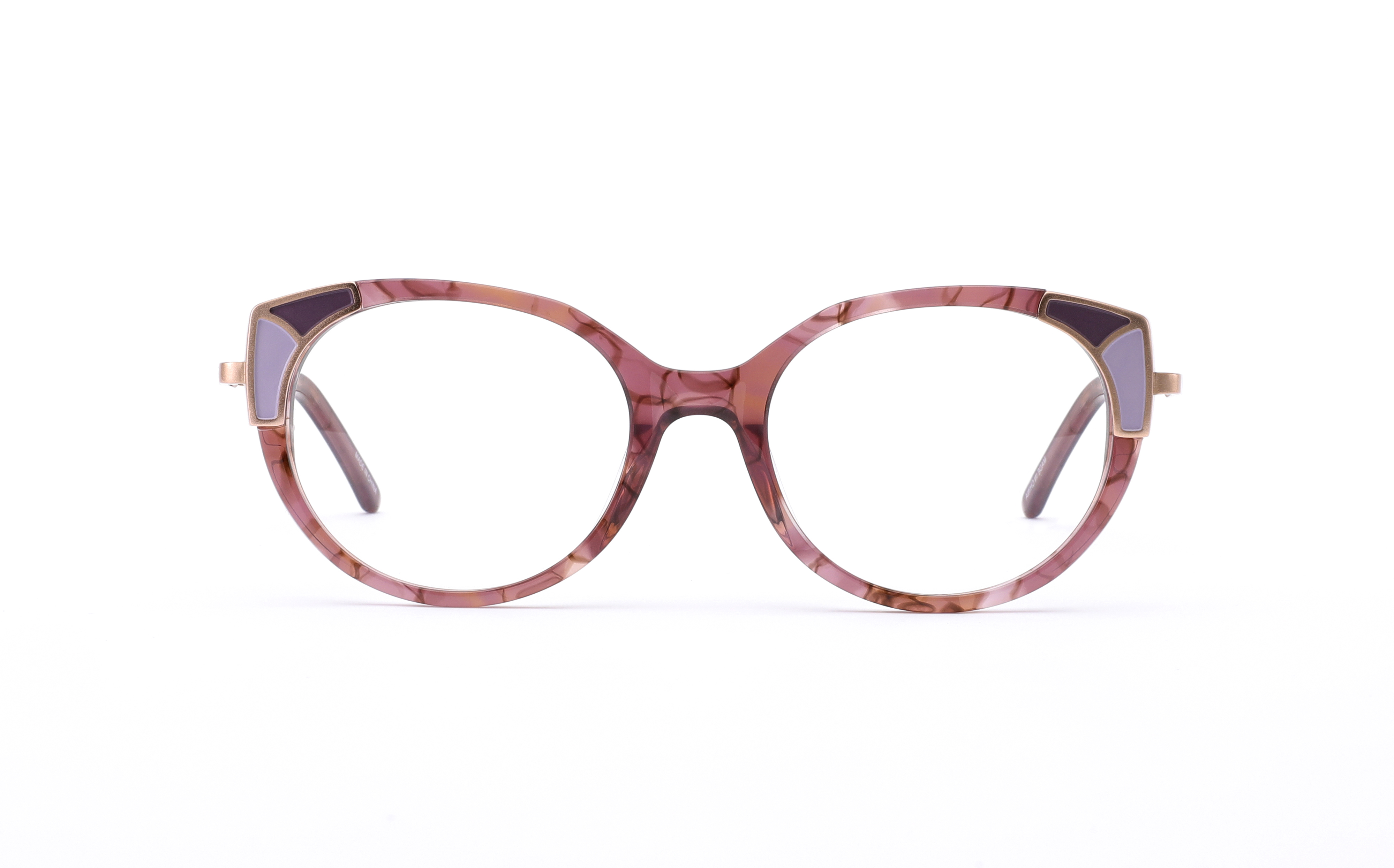 Wholesale Plastic Optical Frame Transparent Lens Fashion Glasses 24SS039