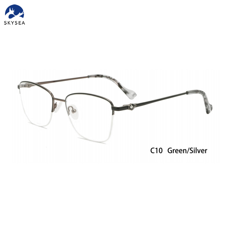 Women Luxury Eyeglasses Custom Logo Optical Glasses Female Eye Glasses Frames Monturas Opticas