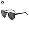 High Quality Acetate Polarized Sunglasses Custom Retro Round Frame Sunglasses 2025 Sunglasses Unisex 
