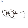 Titanium Acetate Eyeglasses Frame for Optical Eye Glasses Round Retro Design Eyewear Glasses