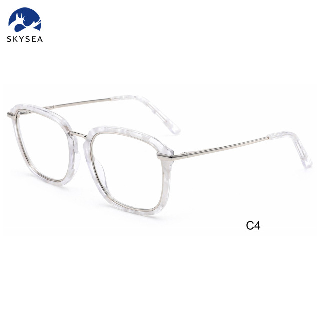 2025 Acetate Glasses Metal Optical Unisex Women Men Eyeglasses Fashion