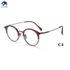 Vintage Titanium Eyeglasses Frame for Men Round Glasses Women Retro Optical Glasses Frame Eyewear Spectacles