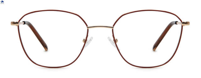 Hot Sale New Retro Metal Frames for Women Metal Optical Frame Manufacturer Customized Fashion