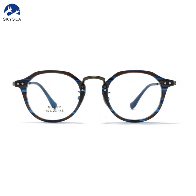 New Fashion Design Factory Wholesaler Luxury High Quality Titanium Optical Frame Eyeglasses