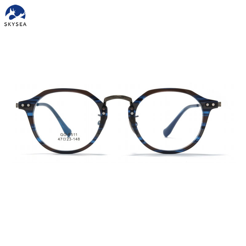New Fashion Design Factory Wholesaler Luxury High Quality Titanium Optical Frame Eyeglasses
