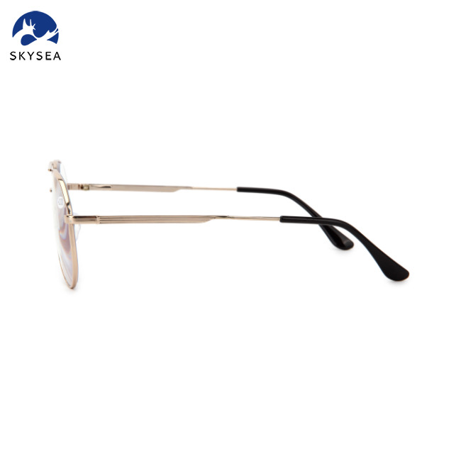 Reading Glasses Fancy Designer Fashion Eyeglasses Frame Luxury Classical Metal Eyewear Frame for Unisex