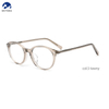 Unisex Black Acetate Irregular Optical Glasses Frames Fashion Eyewear Frame Spectacle Glasses 
