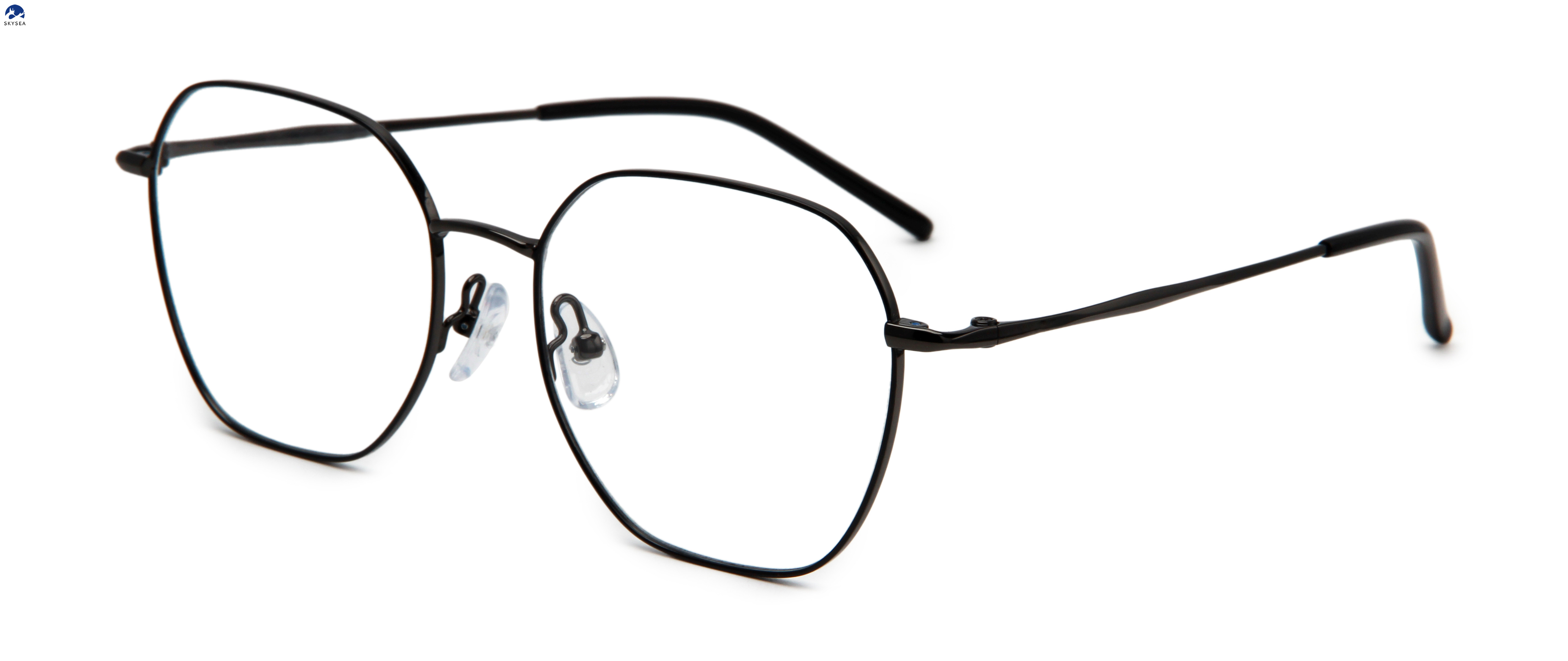 Business Man Glasses Frame Squared Eyeglasses Spectacle Glasses Men Titanium Optical Frame