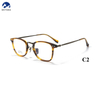 Factory Wholesaler Luxury Titanium Optical Frame Eyeglasses High Quality Full Frame Glasses
