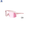 Customized TR90 Frame Cycling Glasses & Goggles Sports Bike Sunglasses with Windproof Protective Mirror Running Mountain Biking