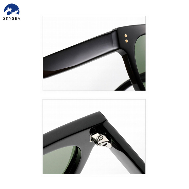New Luxury Designer Polarized Sunglasses Handmade Classic Women and Men Sun Glasses for Customized Logo