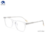 Men's Women's Blue Acetate Square Optical Glasses Frames Fashion Eyeglasses Frames
