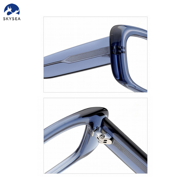 High Quality Acetate Eyewear Frame Optical Fashion Square Eye Glasses Frames Spectacle Eyeglasses Frames For Men