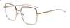 Spectacle Square Metal Glasses Women Custom Logo Optical Frame Metal Eyeglasses Frames