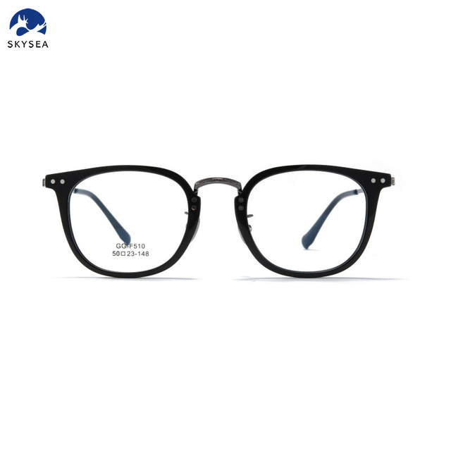 Factory Wholesaler Luxury High Quality Titanium Optical Frame Eyeglasses Full Frame Glasses