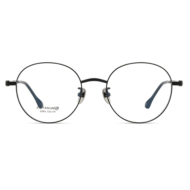 High End Uniex Metal Titanium Optical Frame 6086