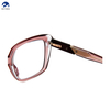 Retro Heavy Acetate Eyeglasses Frame Prescription Glasses Frame for Unisex