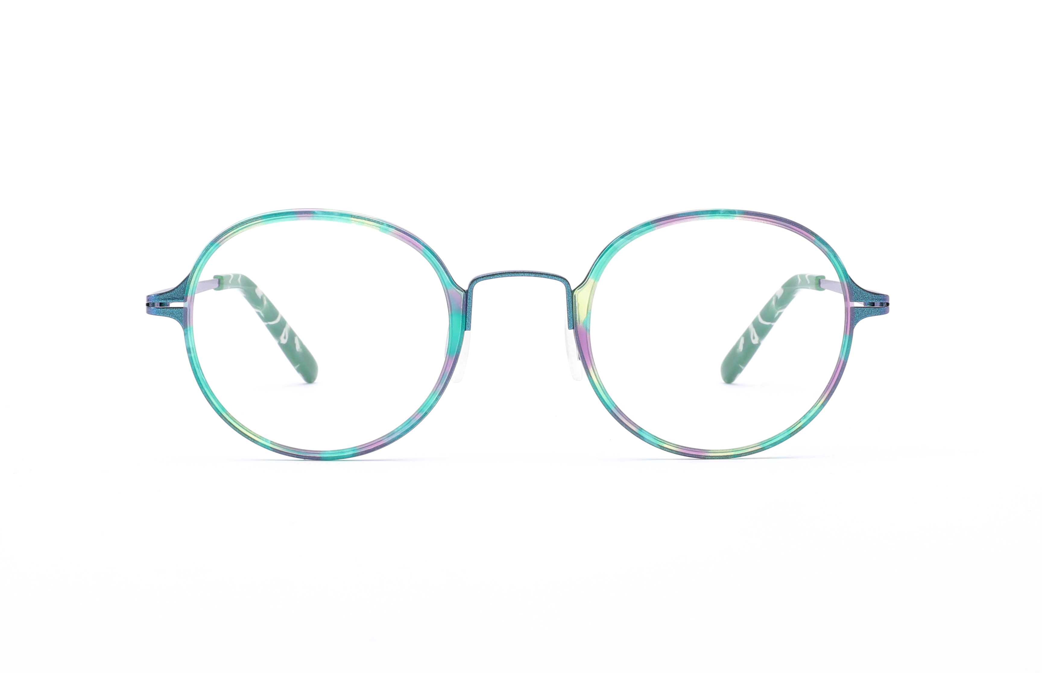 Kids colored optical titanium alloy eyeglass frame 24SS040