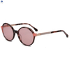 Metal Swivel Temples Vintage Round Sunglasses Acetate Frame UV400 Gradient Lens Classic Retro Circle Shades Wholesale