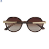 Metal Swivel Temples Vintage Round Sunglasses Acetate Frame UV400 Gradient Lens Classic Retro Circle Shades Wholesale