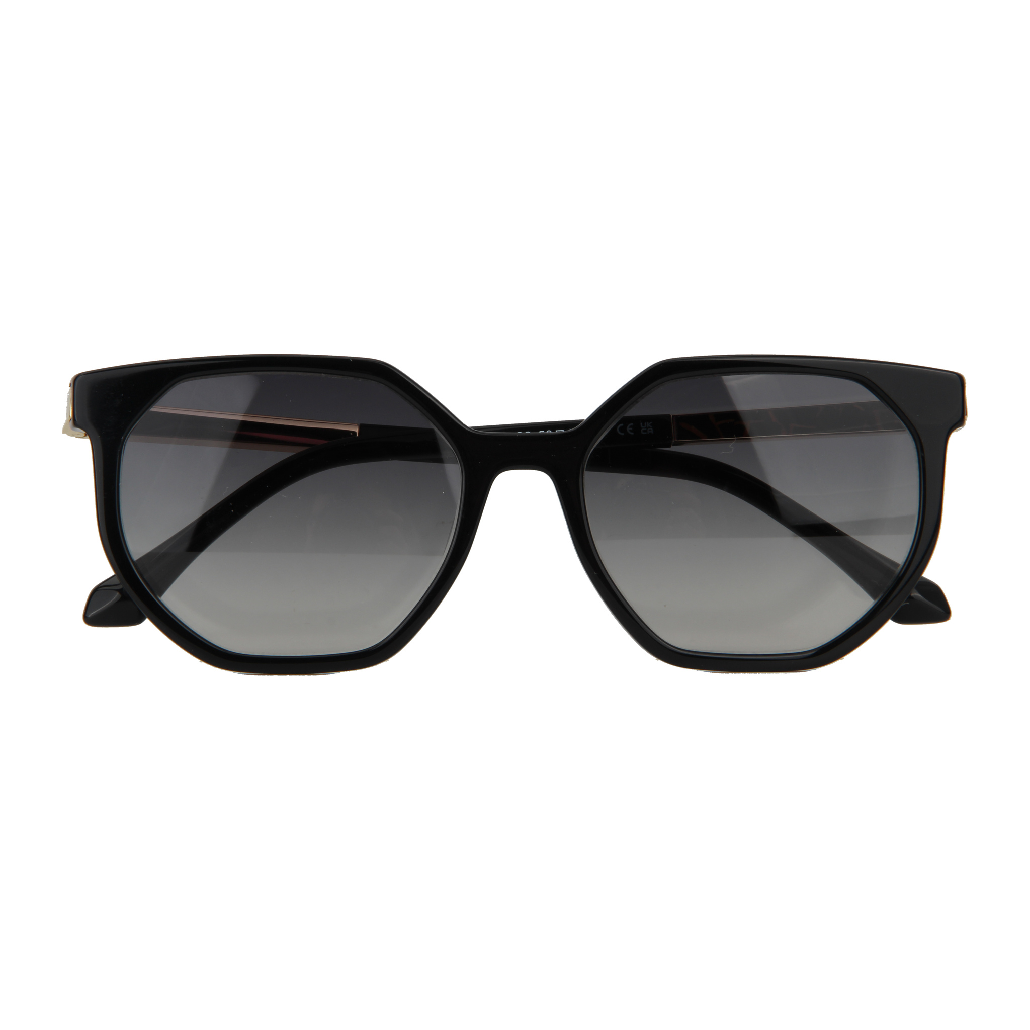 Rotating Temples Geometric Polygon Sunglasses Peach Tinted Lens UV400 Women Trendy Luxury Shades Custom Logo