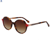 Metal Swivel Temples Vintage Round Sunglasses Acetate Frame UV400 Gradient Lens Classic Retro Circle Shades Wholesale