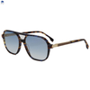 Double Bridge Pilot Sunglasses Metal Rotating Temples Acetate Frame UV400 Gradient Lens Trendy Men Luxury Sun Glasses